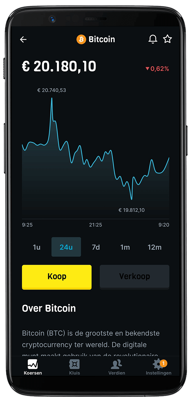 BLOX app bitcoin product pagina